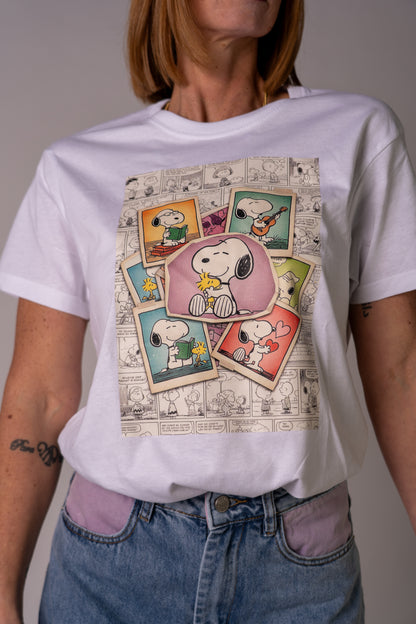 T-SHIRT SNOOPY NEWSPAPER💛!