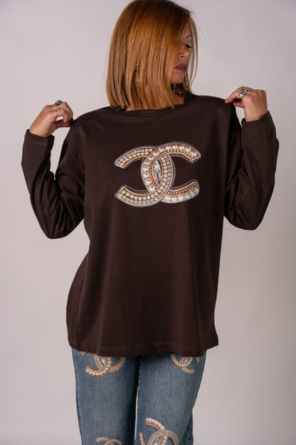 MAGLIA CHANEL BROWN!