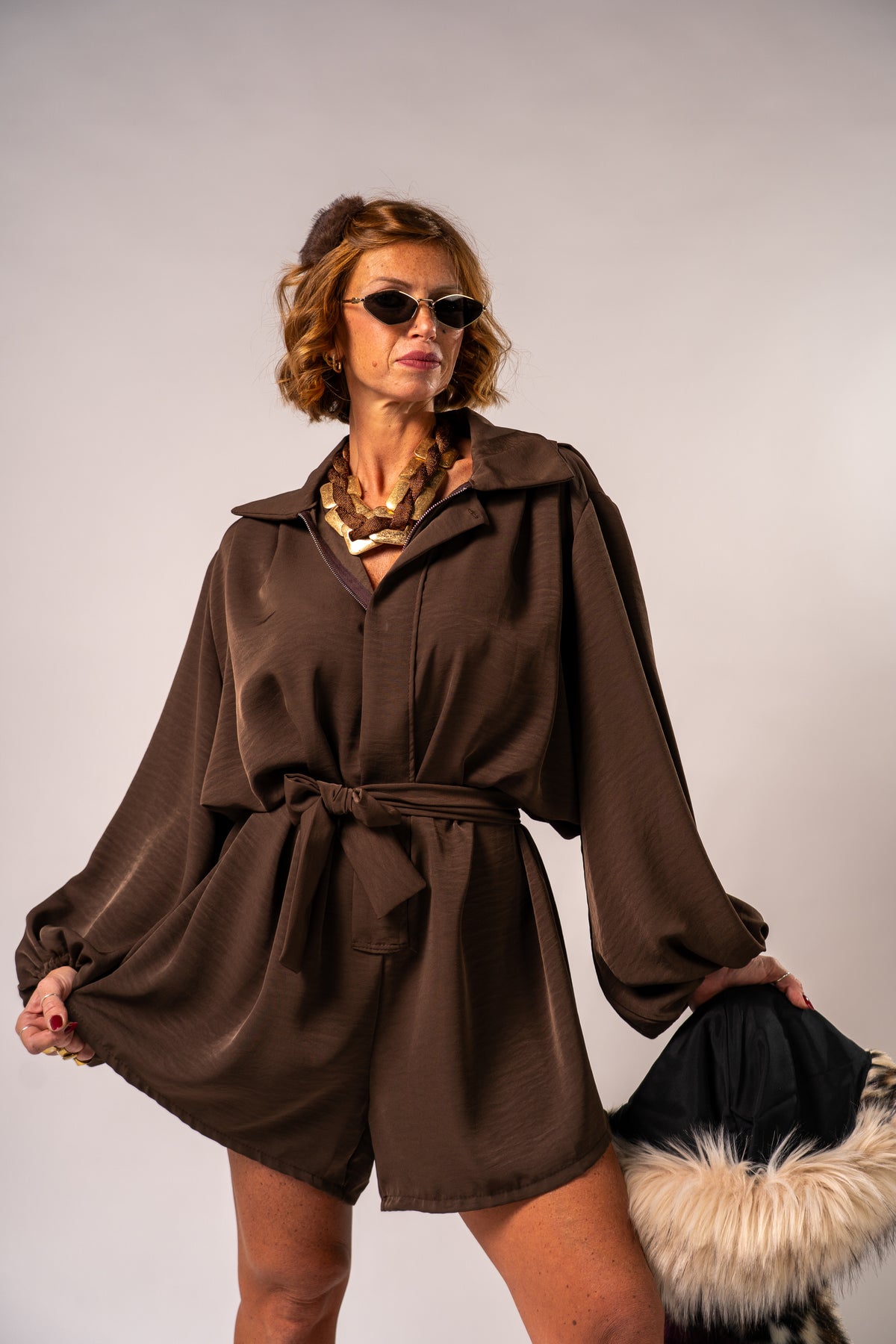 TUTINA BROWN CHIC!