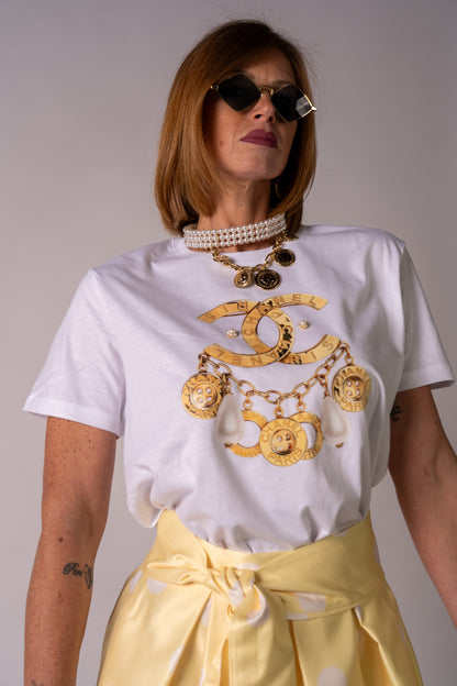 T-SHIRT C💛NEL GOLD!