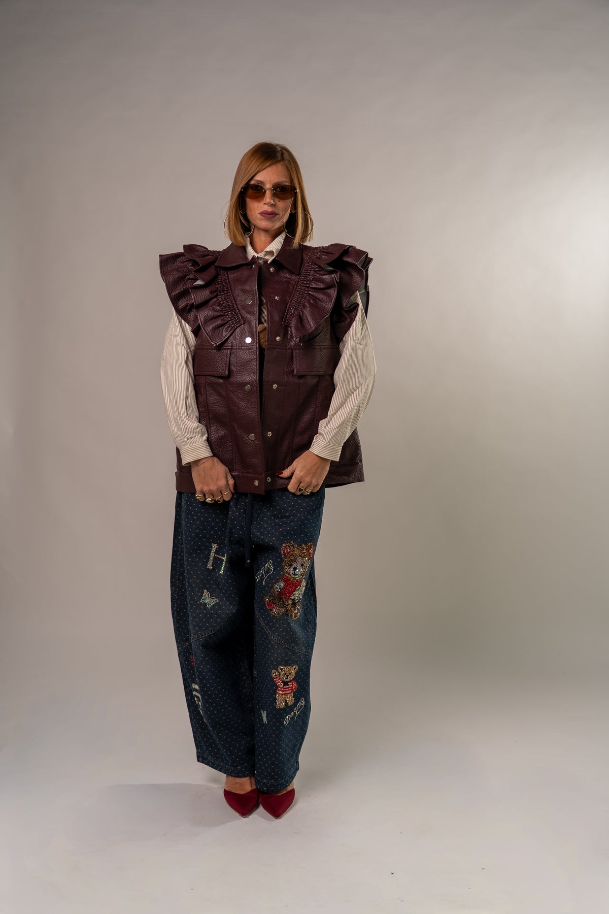 GILET FRÚ BORDEAUX!