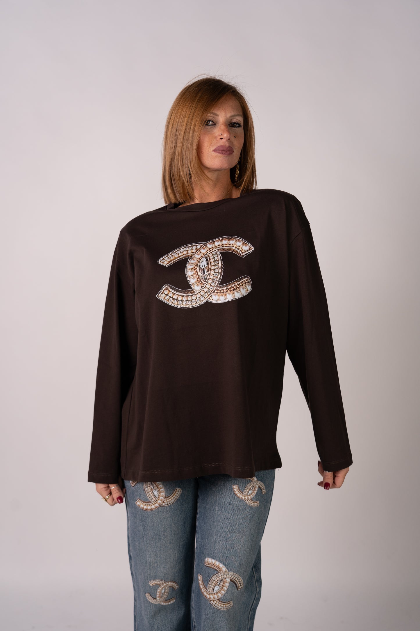 MAGLIA CHANEL BROWN!