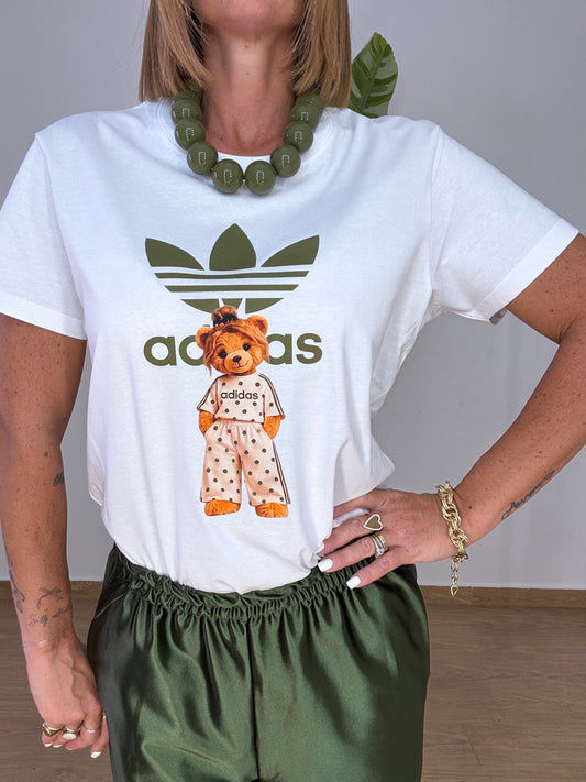 T-SHIRT TEDDY POIS