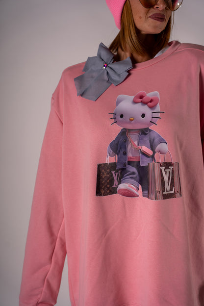 FELPONE KITTY SHOPPING!