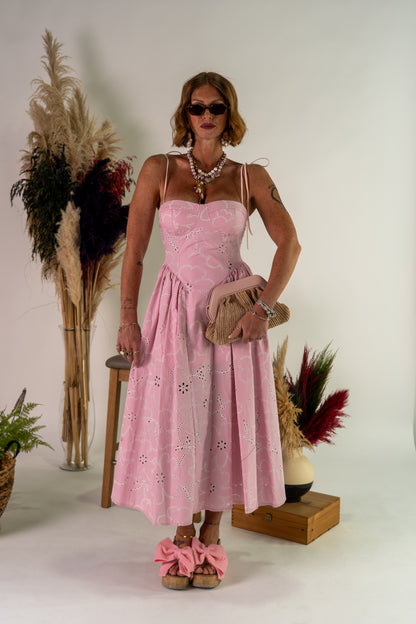ABITO FIORELLINO PINK