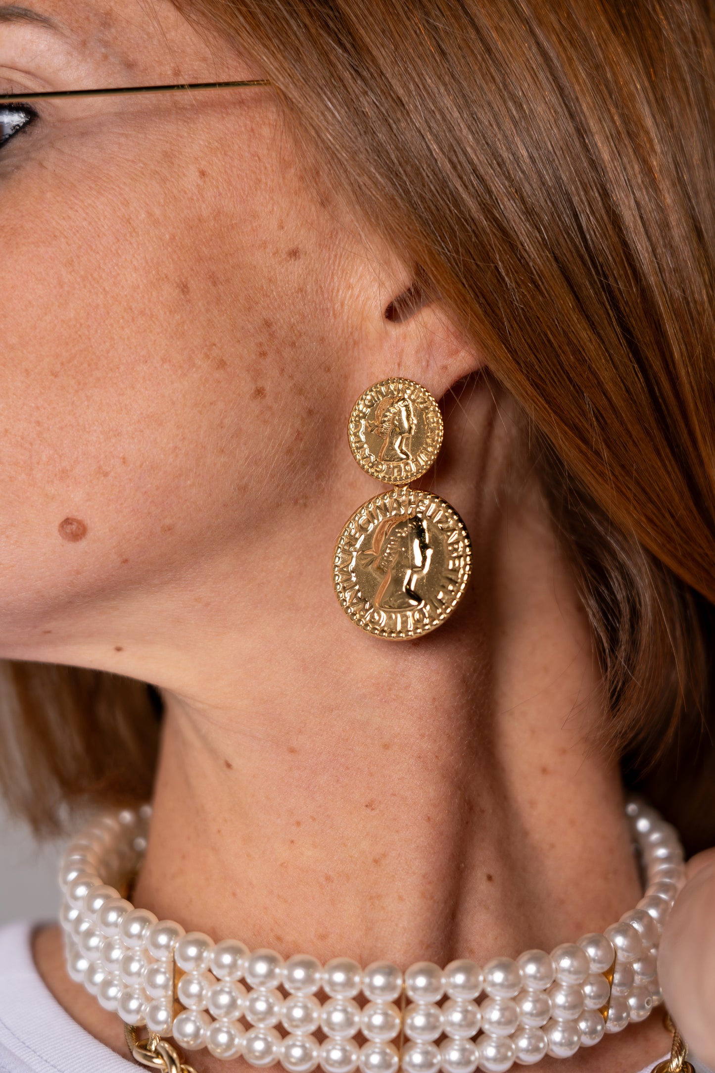 ORECCHINI MEDAGLINE!