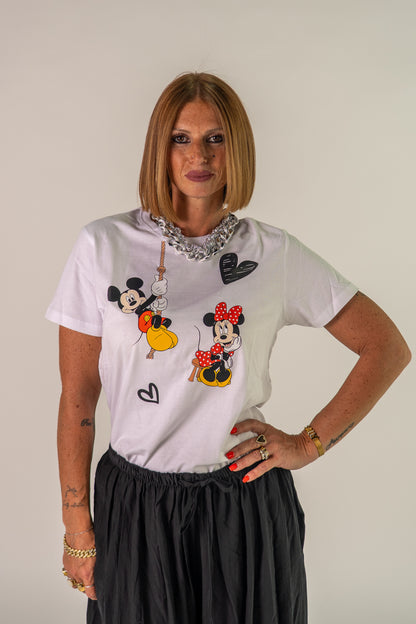 T-SHIRT MICKEY CORDA