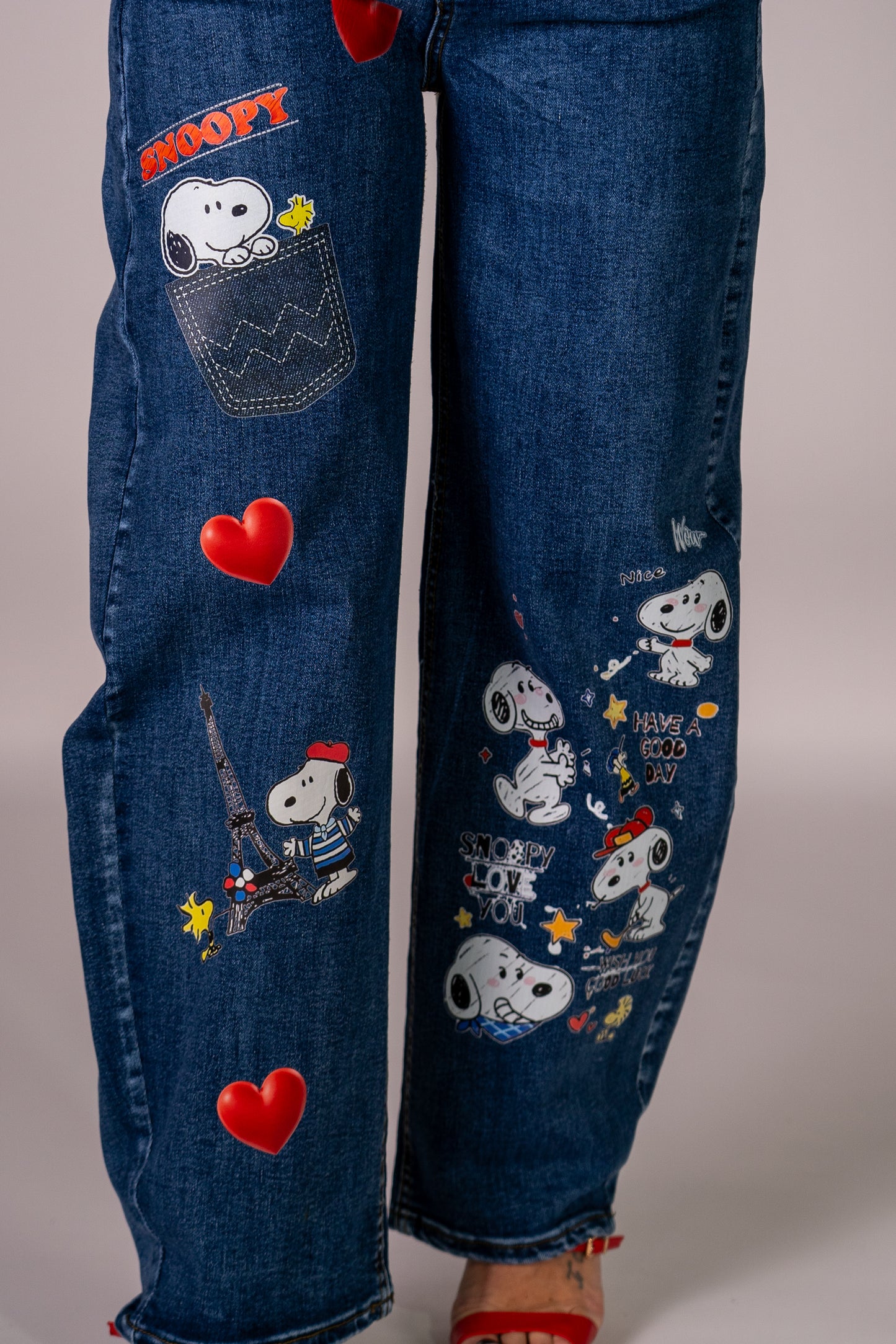 JEANS SUPER SNOOPY❣️