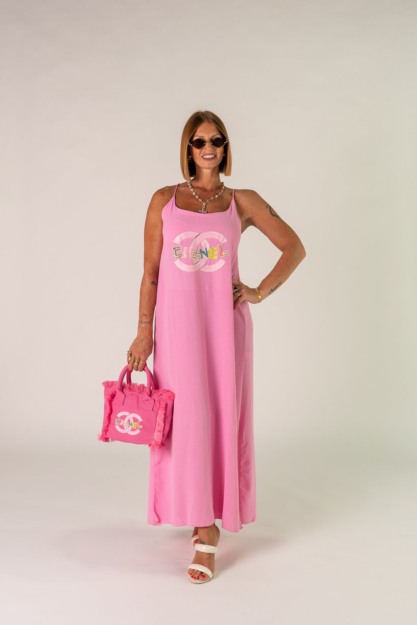 BORSA SMALL PINK C💚NEL