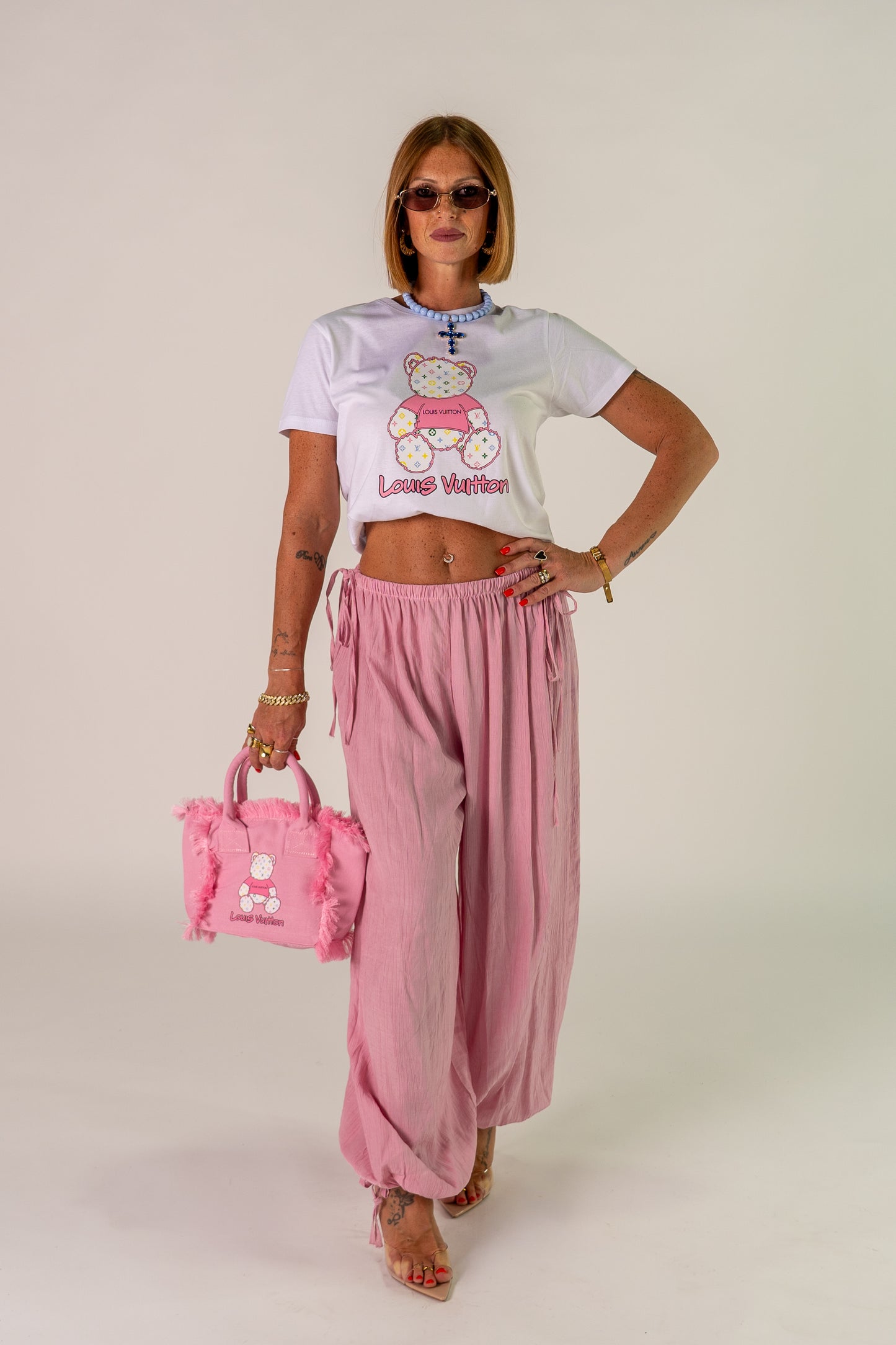 BORSA SMALL TEDDY PINK🩷