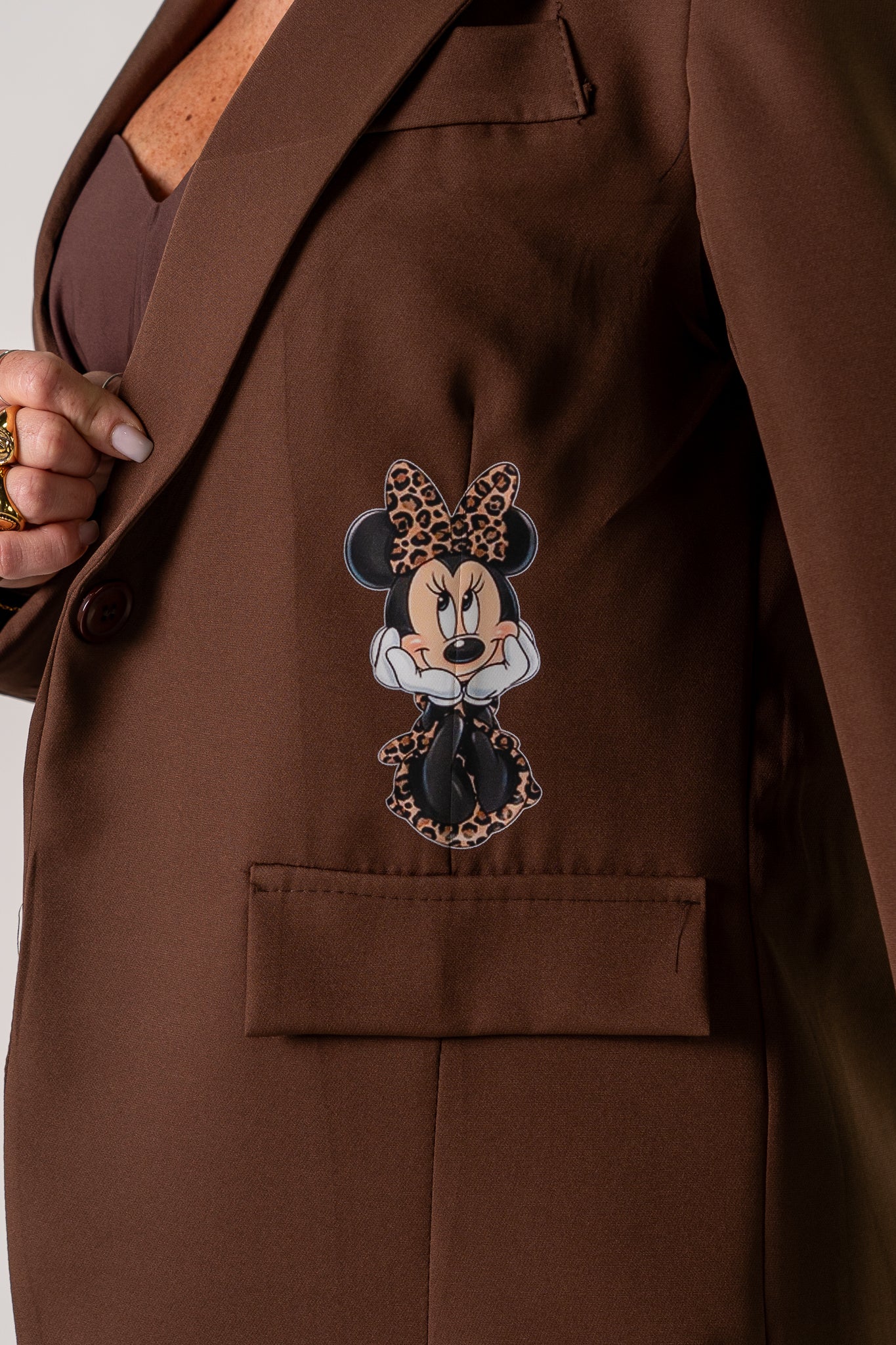 BLAZER BROWN MINNIE🤎
