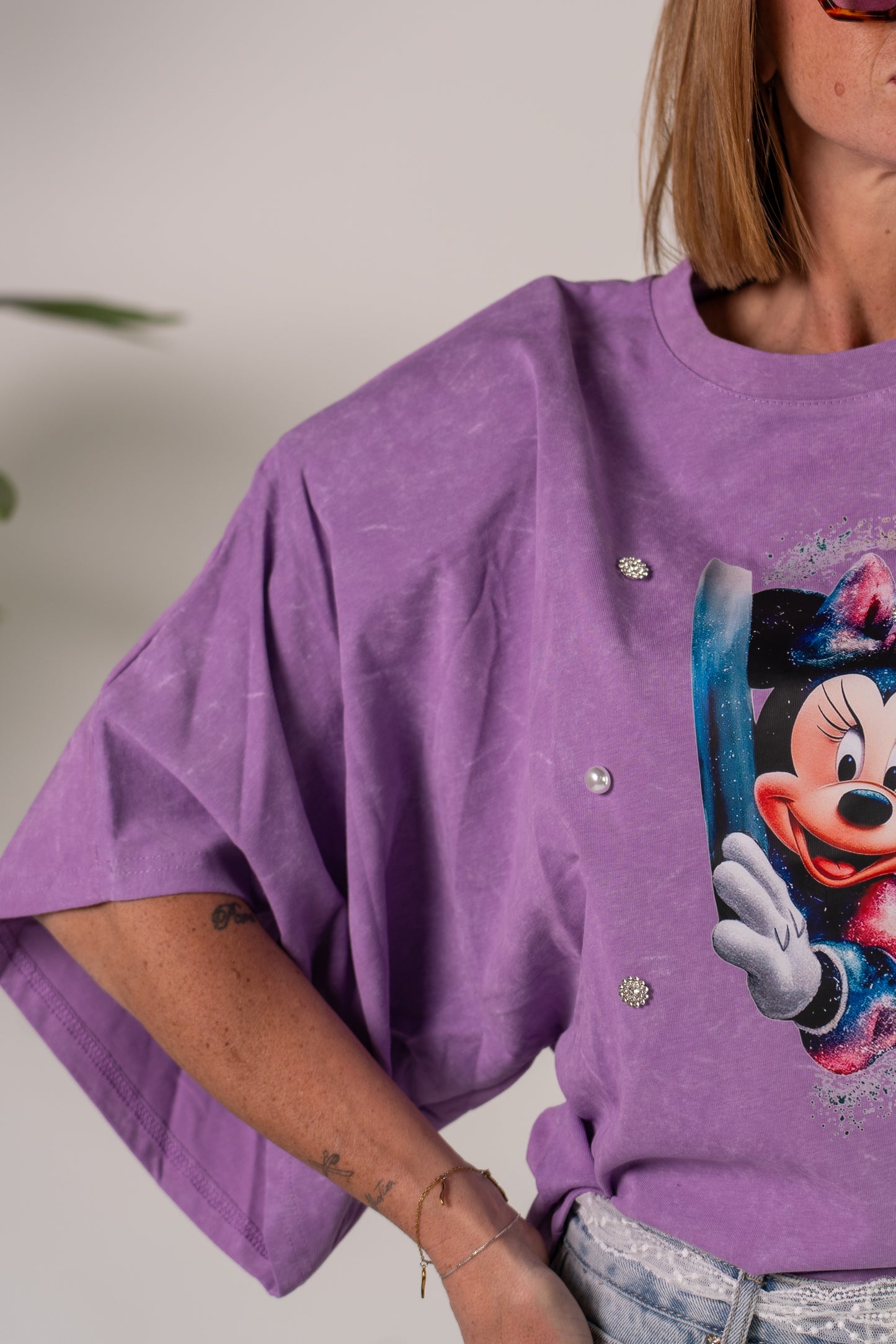 MAGLIA MEGA SPALLINE VIOLET!