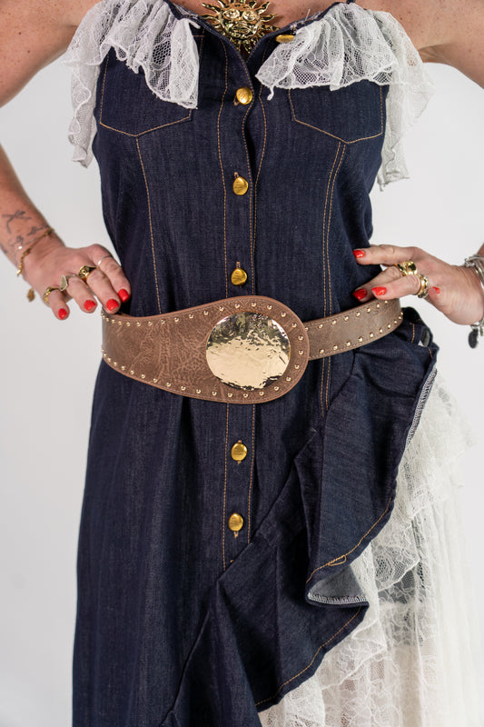 CINTURONE MEDAGLIONE GOLD