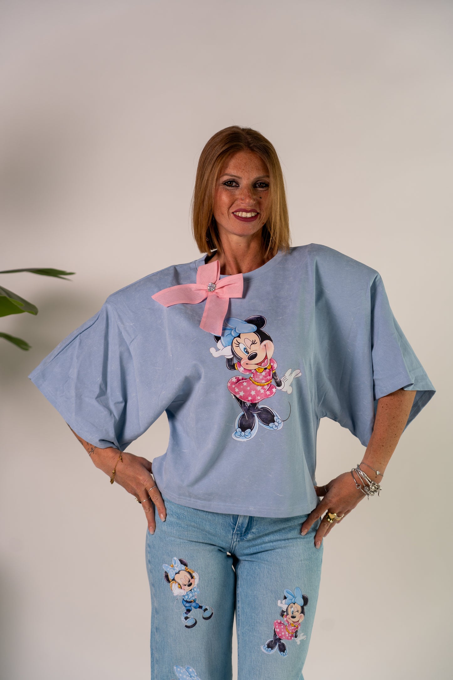 MAGLIA MEGA SPALLINE MINNIE!