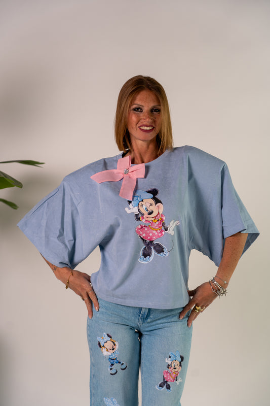 MAGLIA MEGA SPALLINE MINNIE!