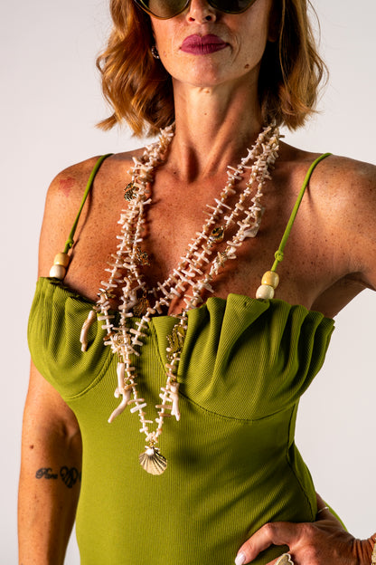 COLLANA CORALLI WHITE
