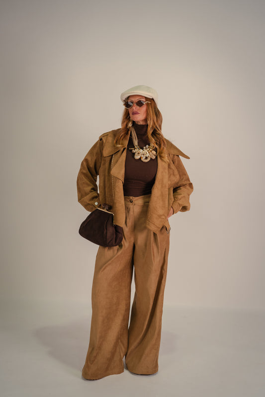 PANTALONI SUEDE