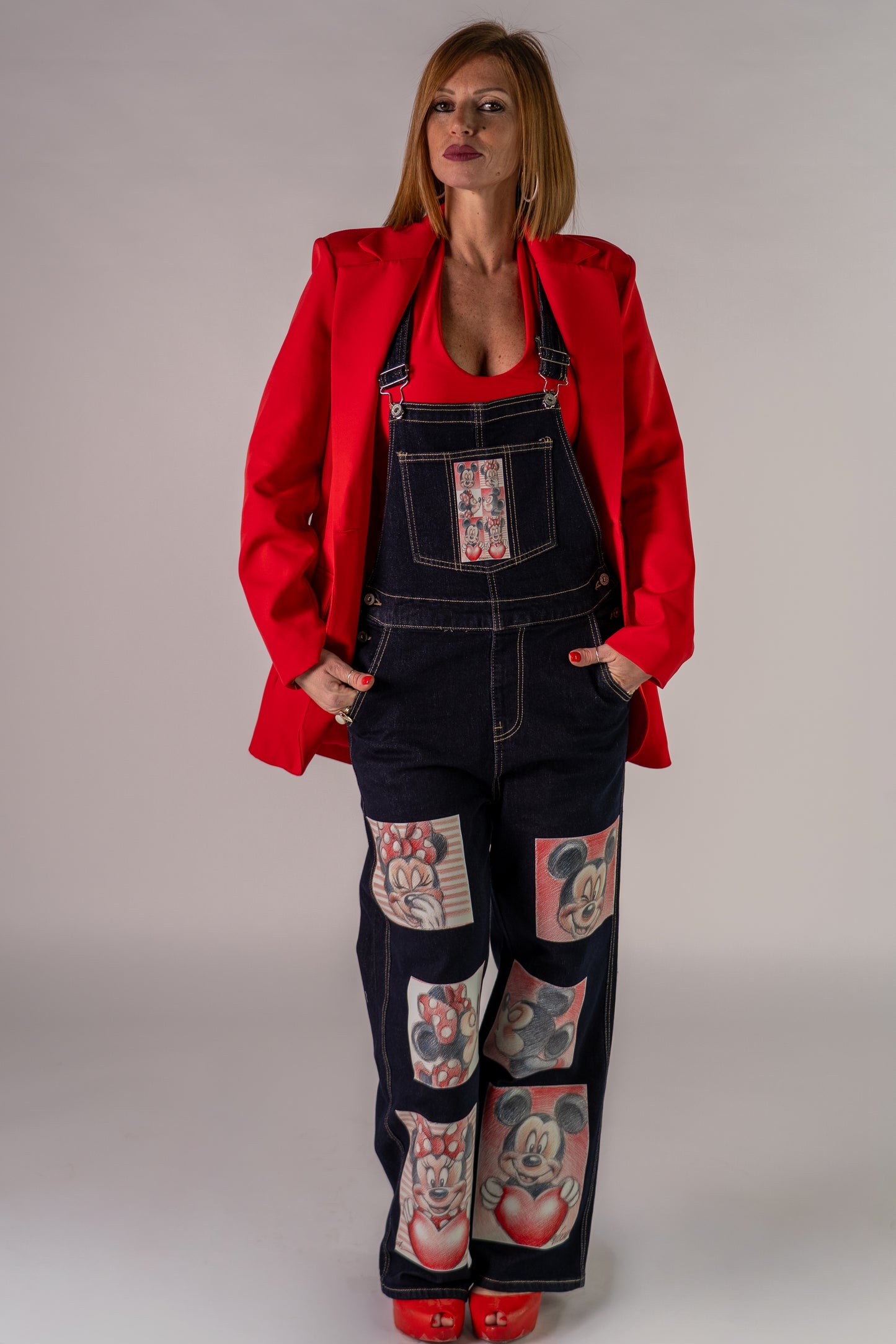 BLAZER RED MINNIE & MICKEY!