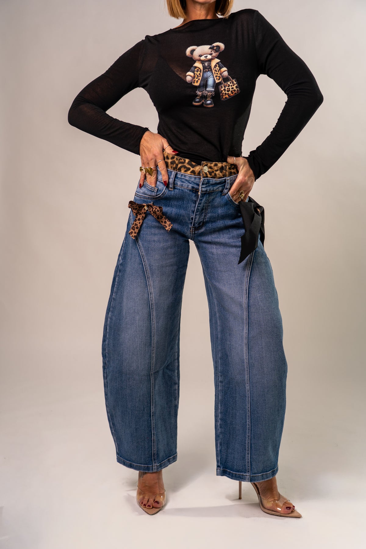 JEANS COMBO ANIMALIER!