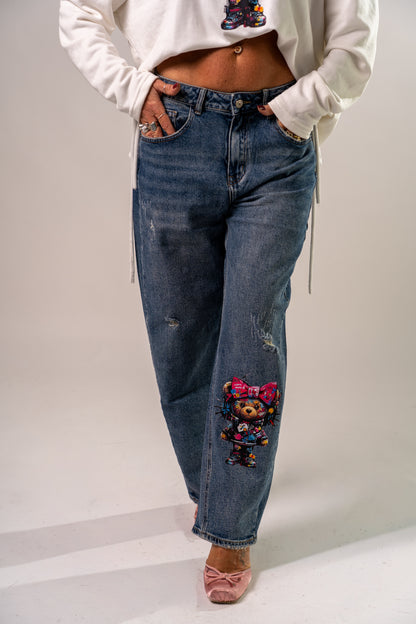 JEANS TEDDY GRAFFITI!