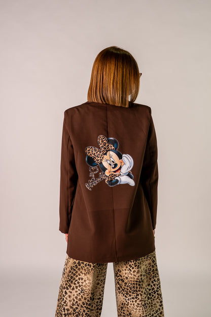 BLAZER BROWN MINNIE🤎