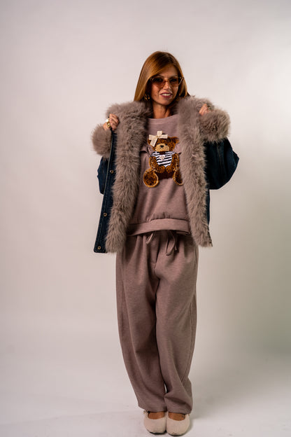 IL PARKA BOMBER DI JEANS!