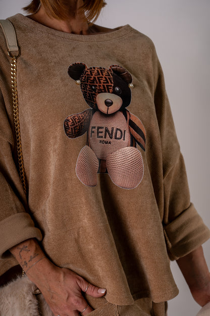 COORDINATO TEDDY FENDI!🧸