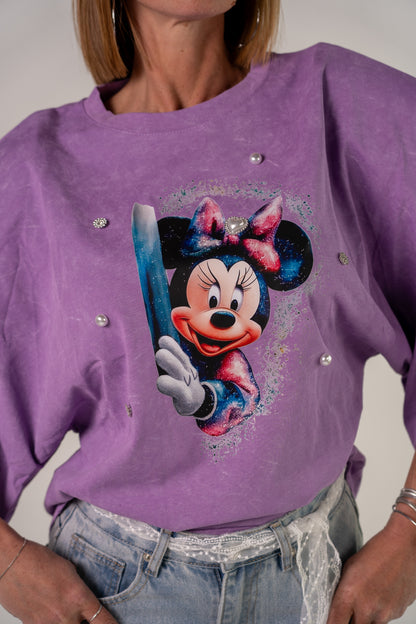 MAGLIA MEGA SPALLINE VIOLET!