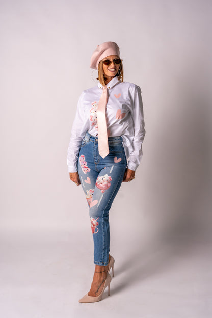 CAMICIA “SWEET KITTY”