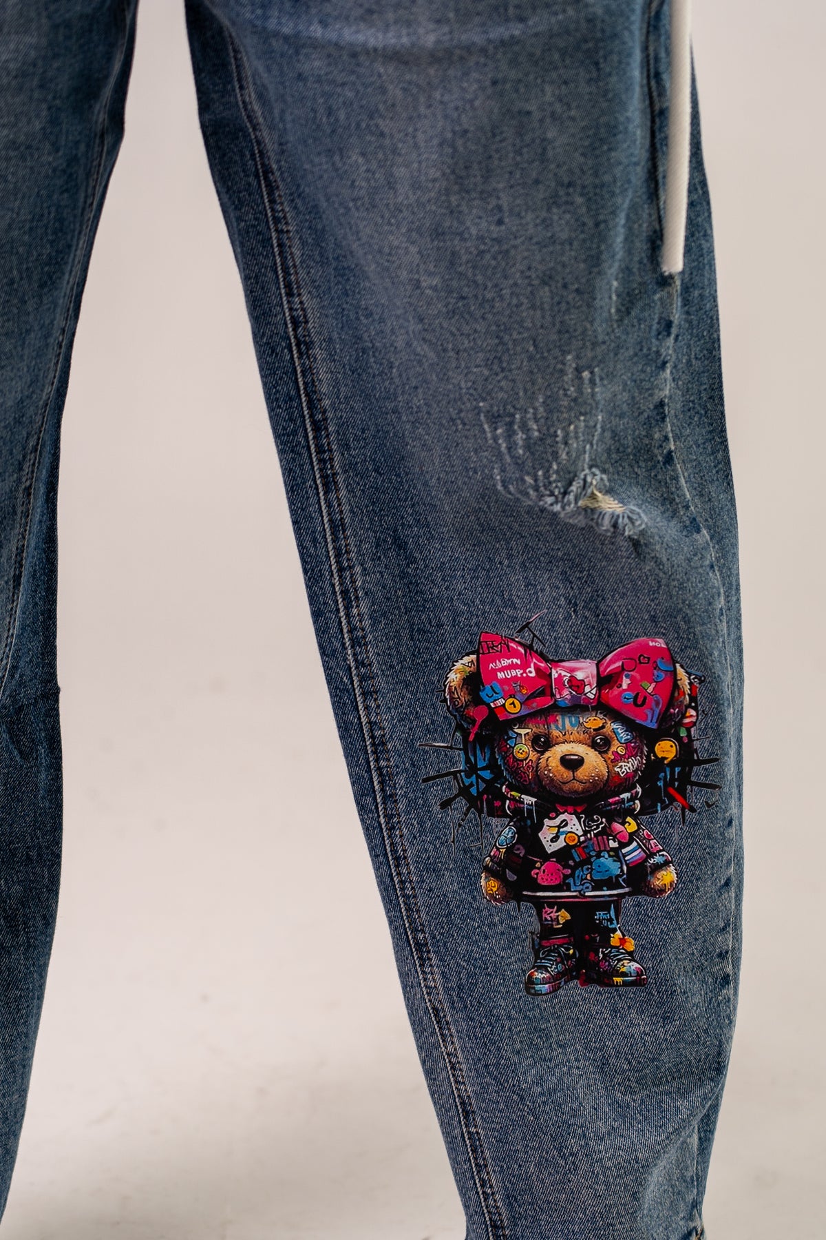 JEANS TEDDY GRAFFITI!
