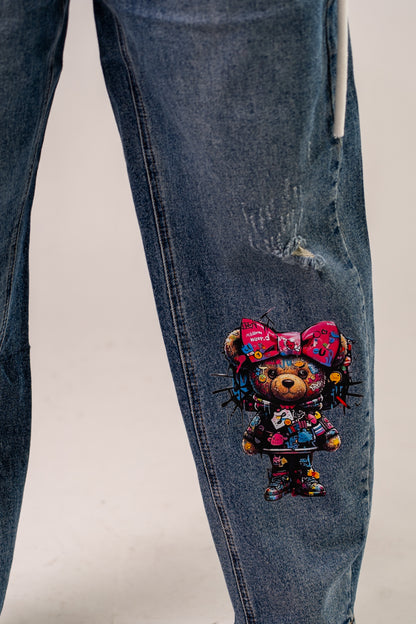 JEANS TEDDY GRAFFITI!