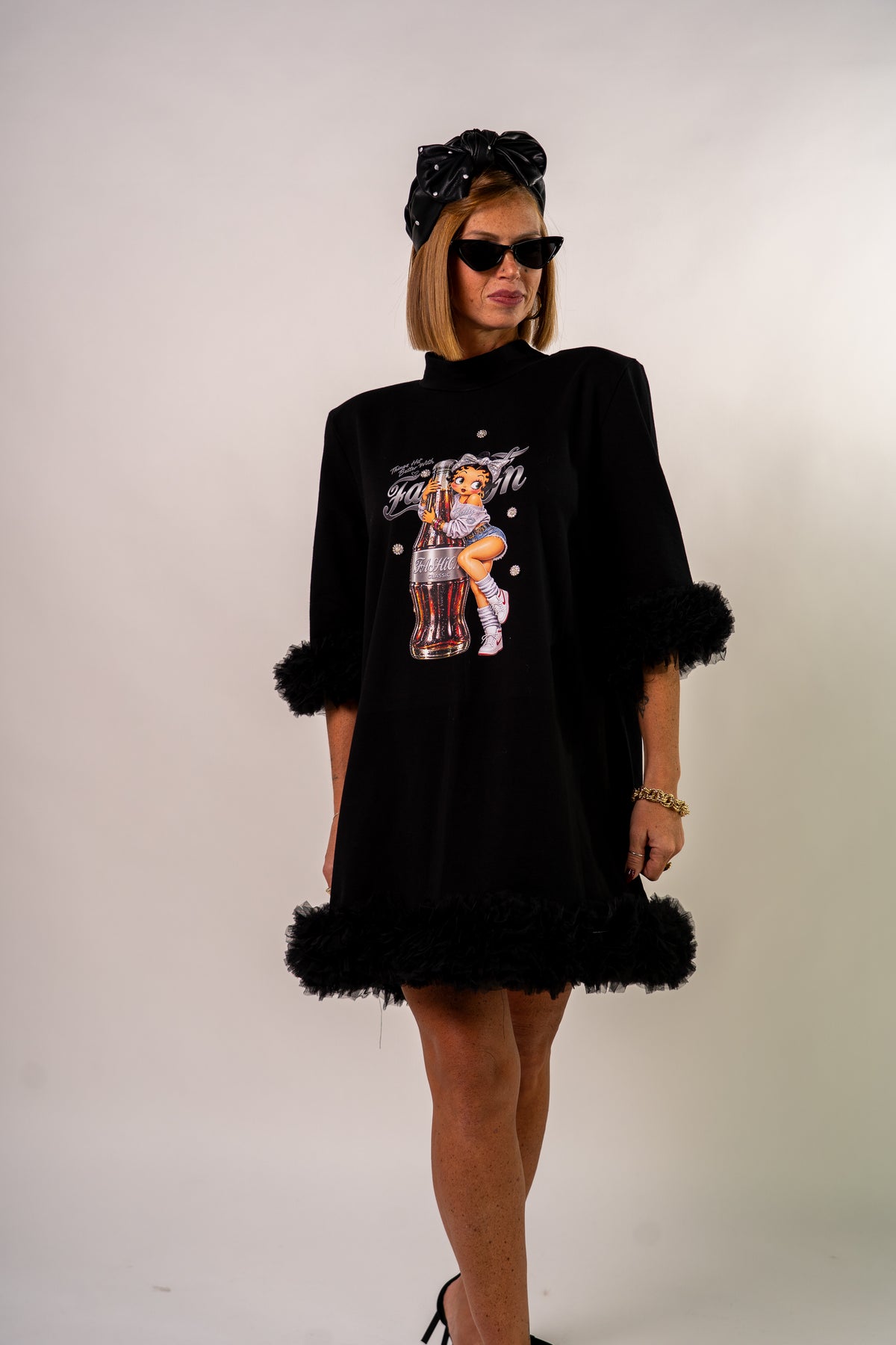 MAGLIETTONE TULLE BETTY🖤!