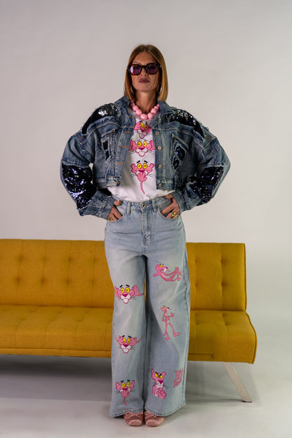 JEANS “l’intramontabile PANTERA ROSA”!