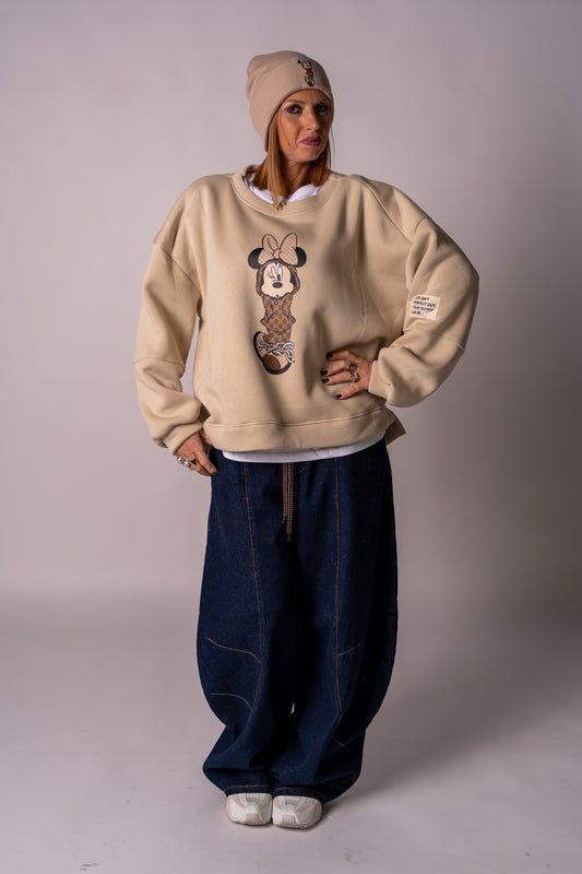 FELPA MINNIE GRIFFE!