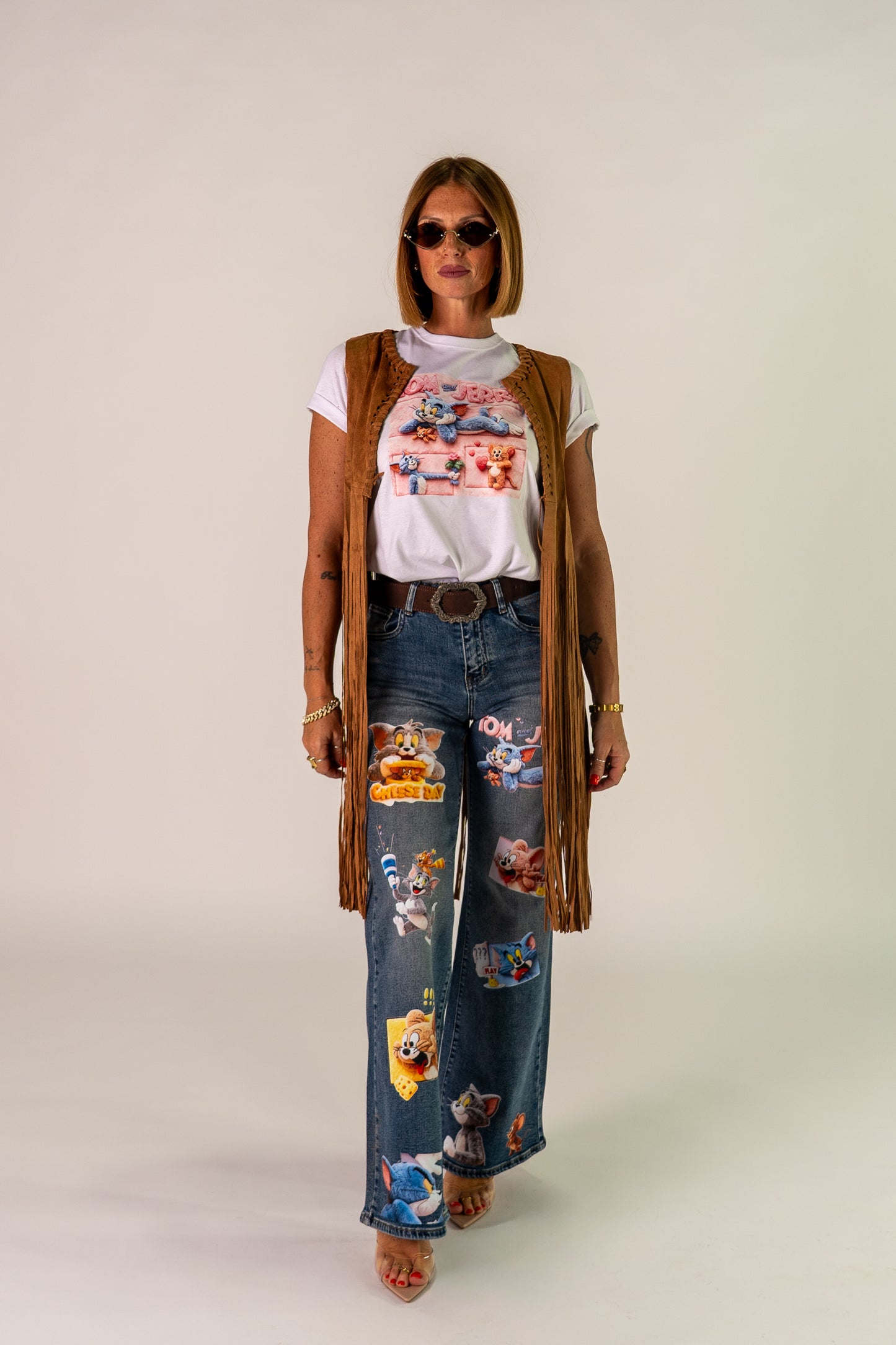 T-SHIRT TOM & JERRY LOVE🩷