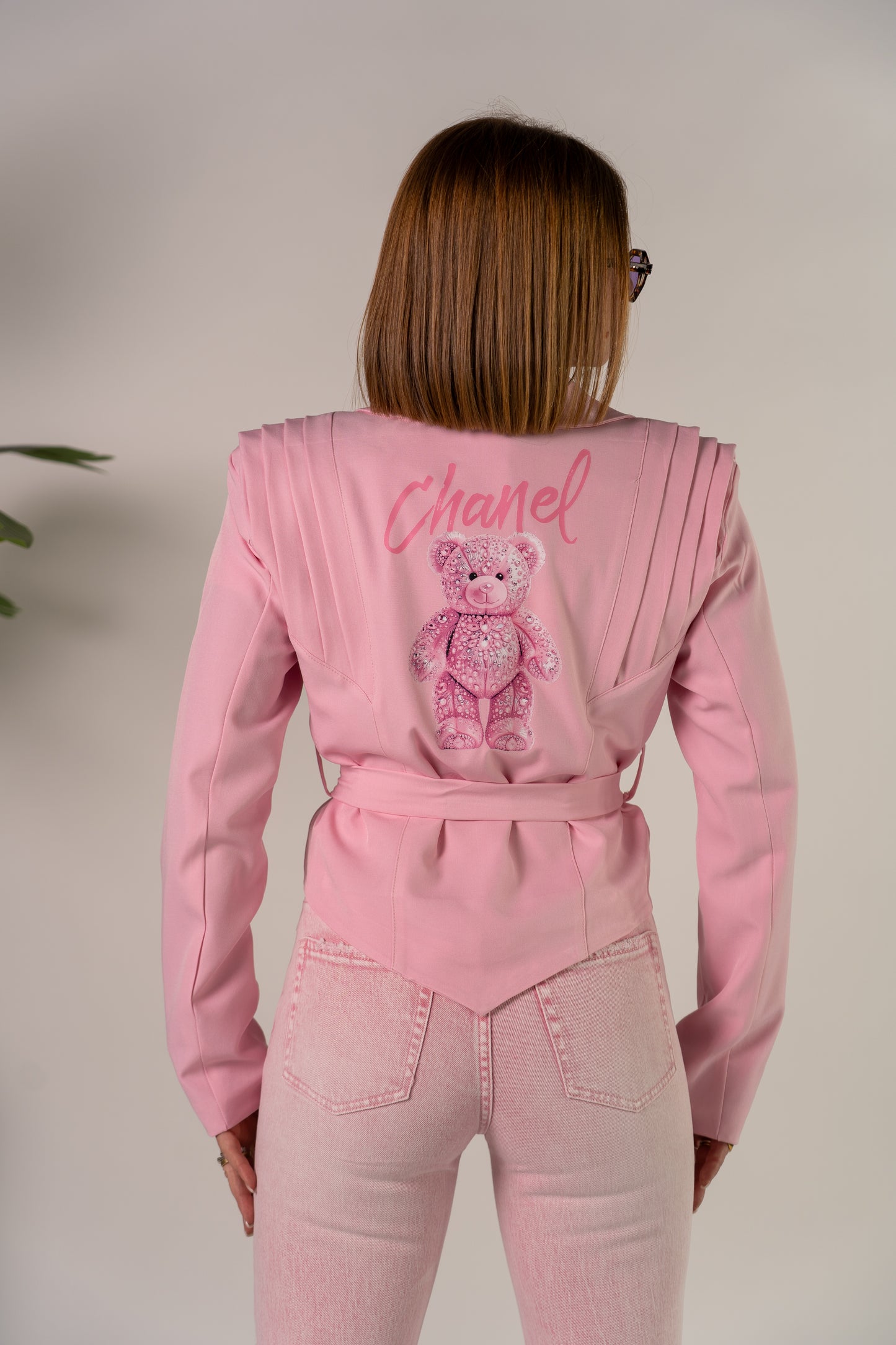 BLAZER PINK TEDDY!