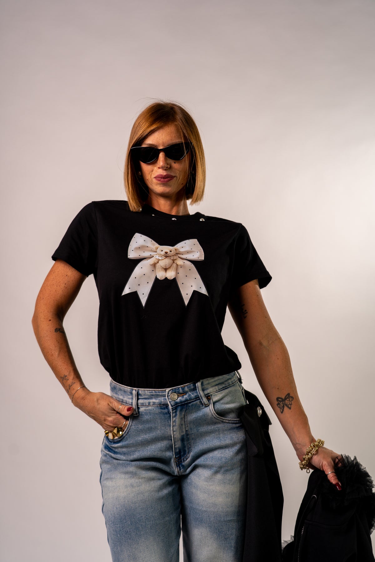 T-SHIRT TEDDY FIOCCO 🎀 🐻!