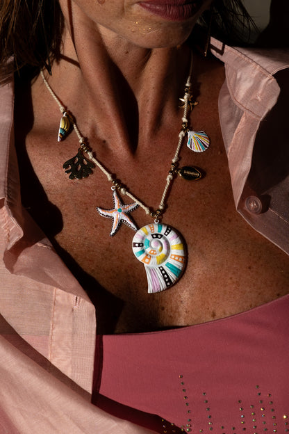 COLLANA CONCHIGLIA COLOR
