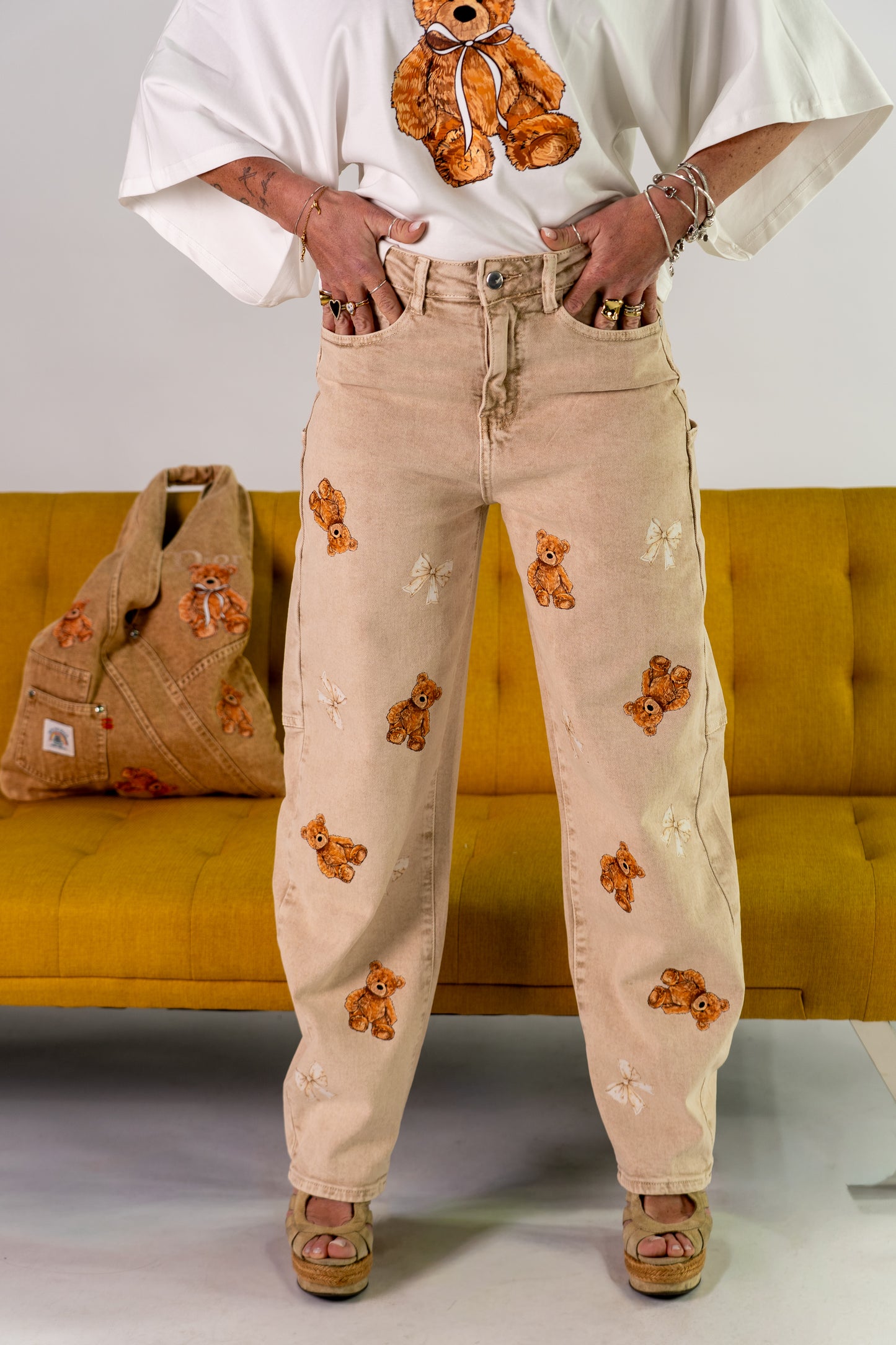 JEANS BISCOTTO TEDDY🧸