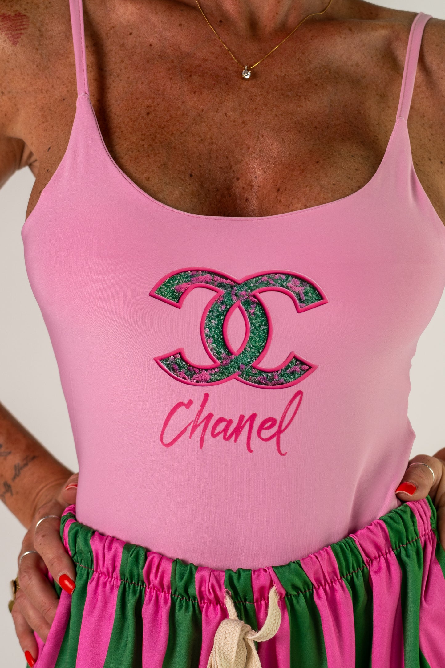 BODY BRETELLINE PINK!