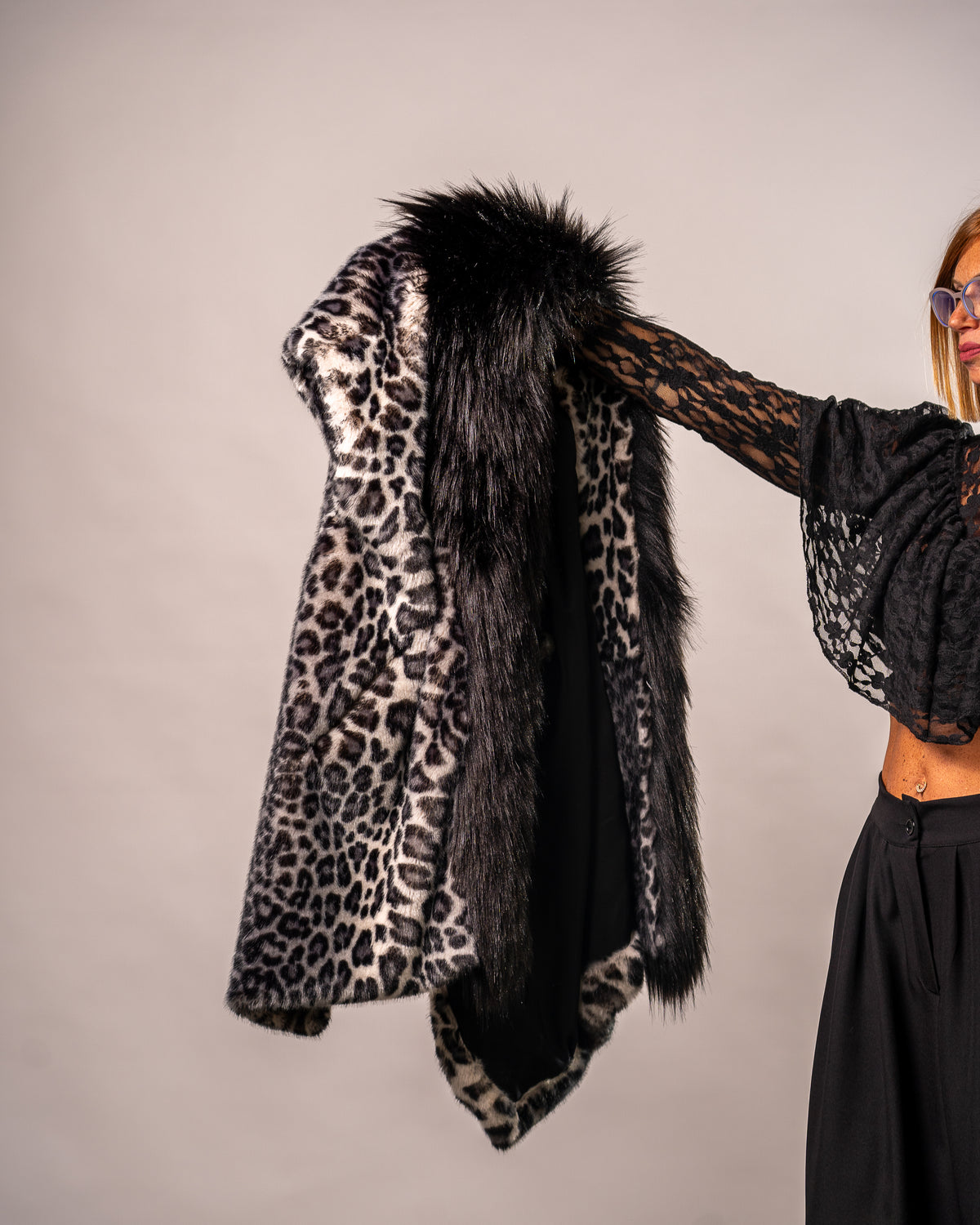 GILET LEOPARDO DELLE NEVI !