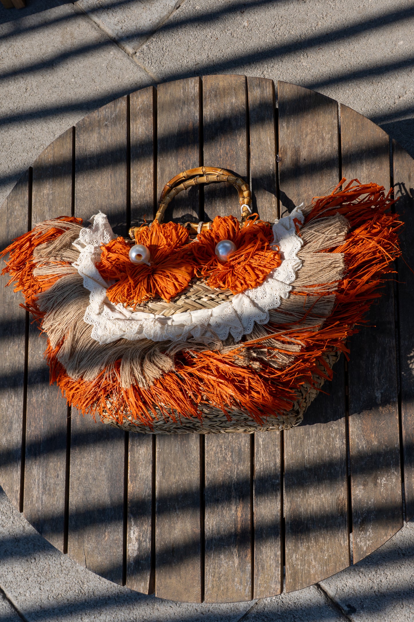 BORSA PAGLIA ORANGE!