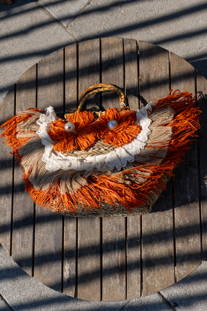 BORSA PAGLIA ORANGE!