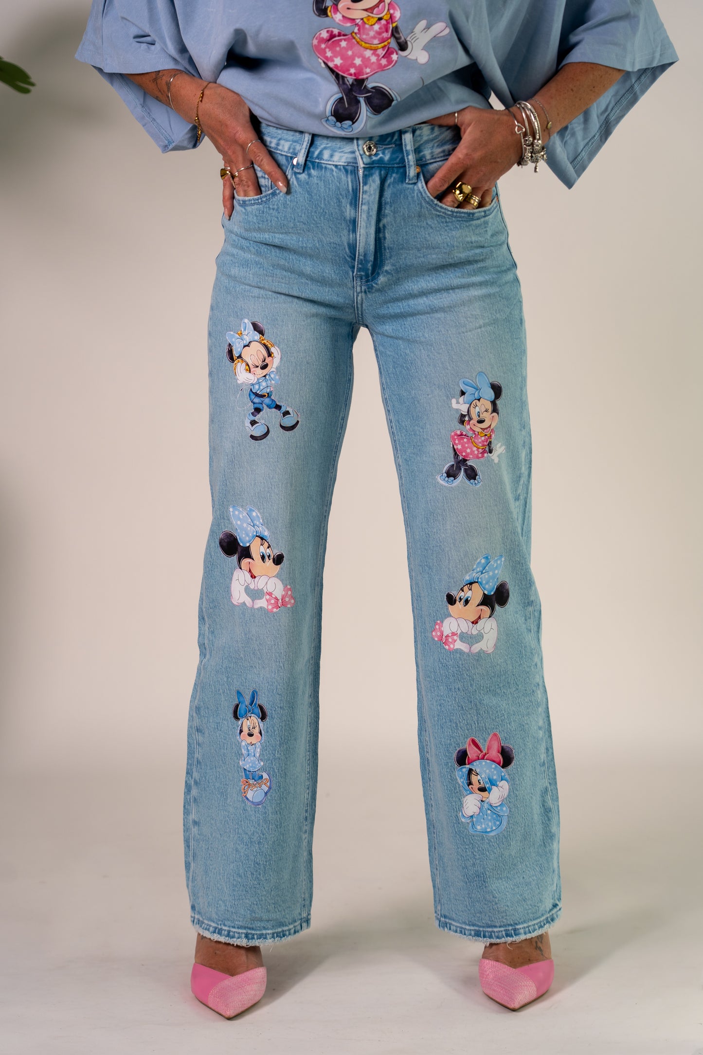 JEANS MINNIE 🩵
