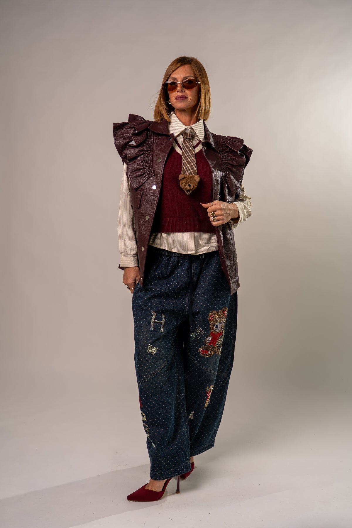 GILET FRÚ BORDEAUX!