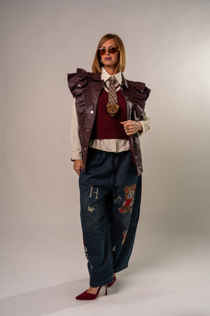 GILET FRÚ BORDEAUX!