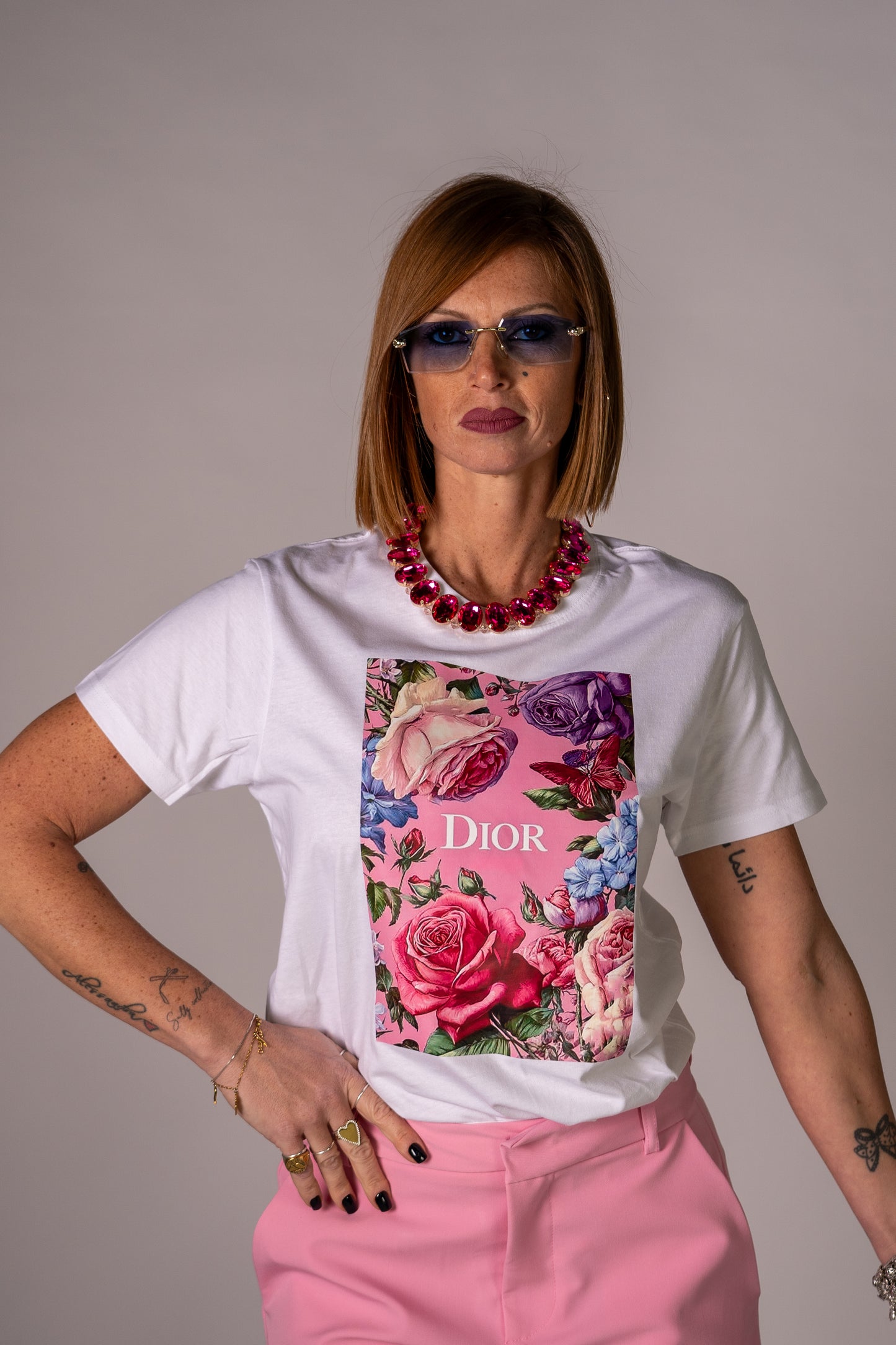 T-SHIRT FLOWER DI🌸R!