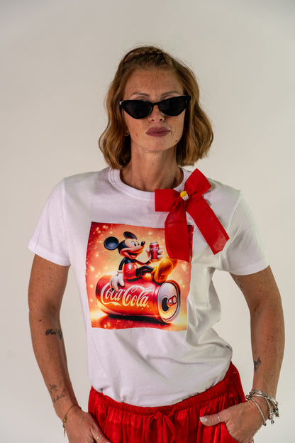T-SHIRT MICKEY COCA!