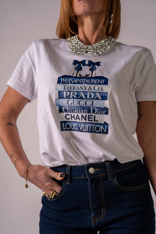 T-SHIRT BOOK BLU!