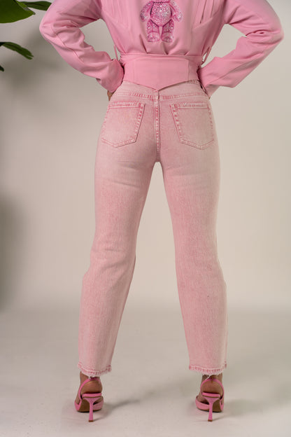 JEANS PINK TEDDY!